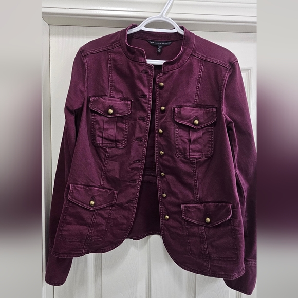 White House Black Market Jackets & Blazers - Women's Purple Jacket